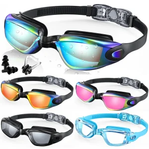 Aegend Swim Goggles,No Leaking Full Protection Adult