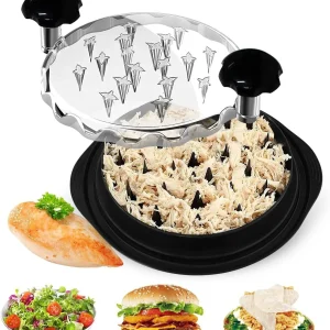 Large Chicken Breast Shredder Tool Visible Meat Shredder Machine, Suitable for Pork Beef Chicken