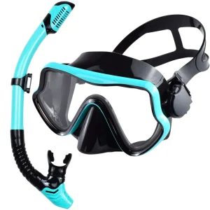 Snorkeling Panoramic Anti-Leak Anti-Fog Tempered Glass Lens