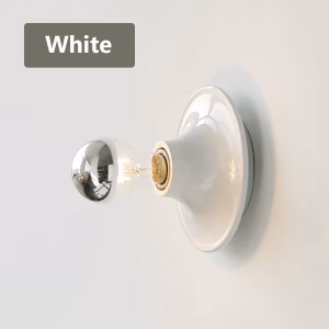 Corridor Balcony Creative Ceiling Light Vintage Retro Nostalgic Wall Lamp Bedside |Yellow |Chrome| Gold| Red| White