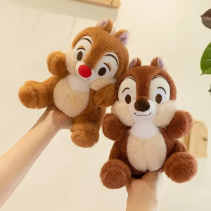 10inch/25cm Kawaii Chip 'n' Dale Squirrel Anime Plush Toys Z62