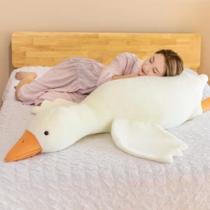 20/35/52INCH - 50/90/130CM Funny Goose Plush Stuffed Soft Duck Sleeping Pillow Sofa Z79